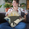 The Great Monster Off Kanagawa Throw Pillow By Image Conscious - by all about vibe