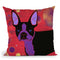 Bubbly Boston Throw Pillow By Image Conscious - by all about vibe