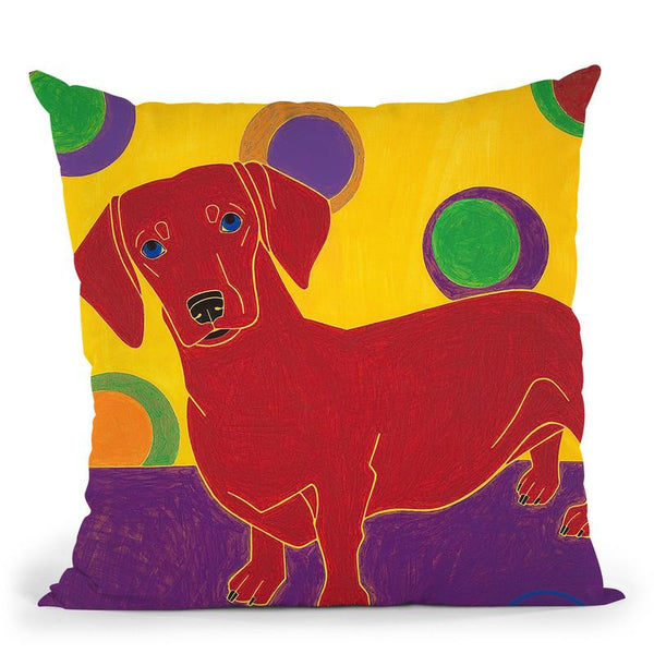 Foot Long Fun Iii Throw Pillow By Image Conscious - by all about vibe