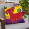Foot Long Fun Iii Throw Pillow By Image Conscious - by all about vibe
