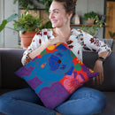 Perspicacious Pug Throw Pillow By Image Conscious - by all about vibe