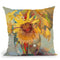 Water Globe Blossoms Throw Pillow By Image Conscious - by all about vibe
