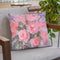 Champagne Pinks Throw Pillow By Image Conscious - by all about vibe