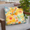 Yellow Bouquet Throw Pillow By Image Conscious - by all about vibe