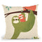 Mama Sloth Throw Pillow By Image Conscious - by all about vibe
