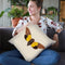 Cicada Throw Pillow By Image Conscious - by all about vibe