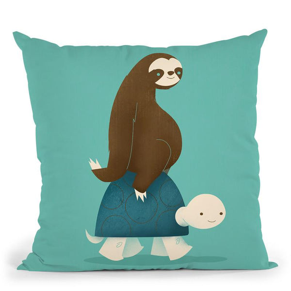 Slow Ride Throw Pillow By Image Conscious - by all about vibe