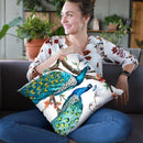Paradis Birds I Throw Pillow By Image Conscious - by all about vibe