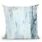 Abstract Blue I Throw Pillow By Image Conscious - by all about vibe