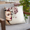 Rose Throw Pillow By Image Conscious - by all about vibe
