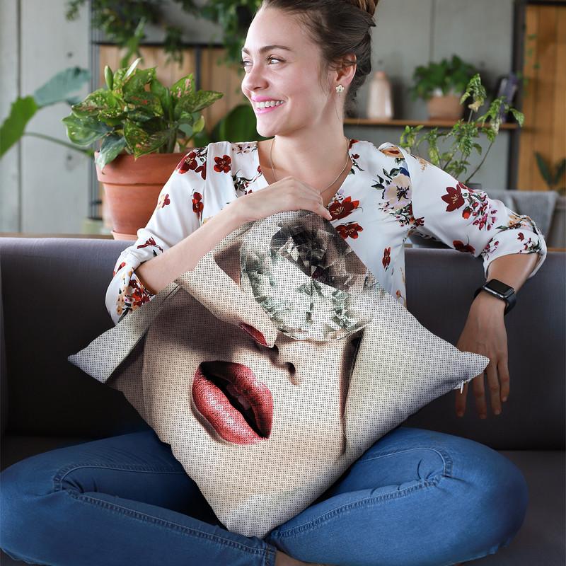 Diamonds Are Forever Throw Pillow By Image Conscious - by all about vibe