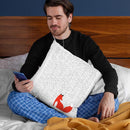 Black Grass Throw Pillow By Image Conscious - by all about vibe