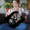 Tropic Skull Throw Pillow By Image Conscious - by all about vibe