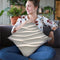 Sand Throw Pillow By Image Conscious - by all about vibe