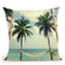 Palm Sky 3 Throw Pillow By Image Conscious - by all about vibe