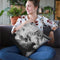 Black Ink Throw Pillow By Image Conscious - by all about vibe