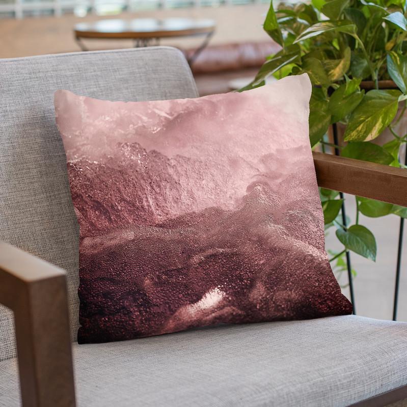 Pink Motion Throw Pillow By Image Conscious - by all about vibe