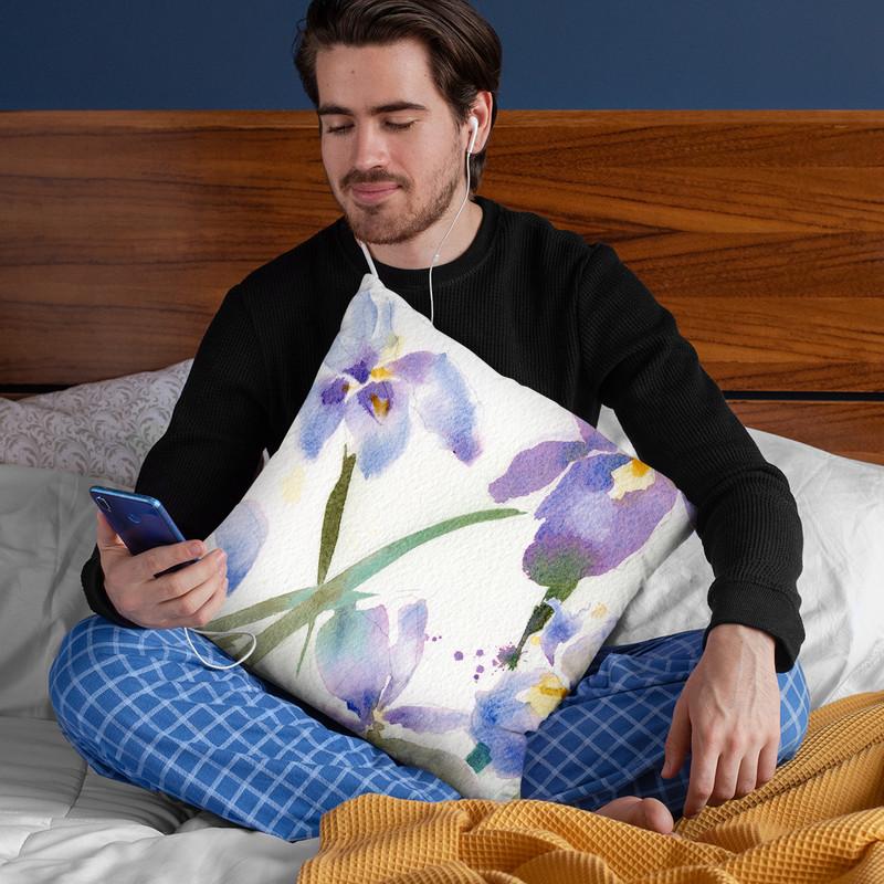 Garden At Millefiori Throw Pillow By Image Conscious - by all about vibe