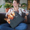 Gold Couture 1 Throw Pillow By Image Conscious - by all about vibe