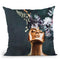 Gold Couture 2 Throw Pillow By Image Conscious - by all about vibe