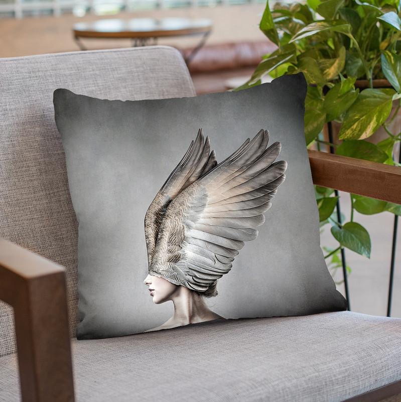 Thea Throw Pillow By Image Conscious - by all about vibe