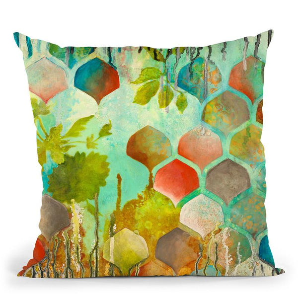 Sprightly Throw Pillow By Image Conscious - by all about vibe