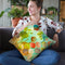 Sprightly Throw Pillow By Image Conscious - by all about vibe