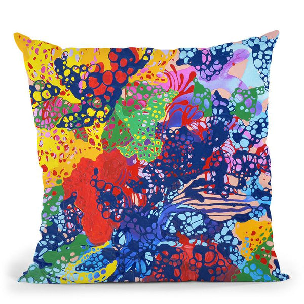 Curly Cue Throw Pillow By Image Conscious - by all about vibe