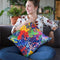 Curly Cue Throw Pillow By Image Conscious - by all about vibe