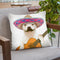 Dog Guitarist Throw Pillow By Image Conscious - by all about vibe