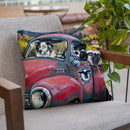 1-800 Ewe Guys Throw Pillow By Image Conscious - by all about vibe
