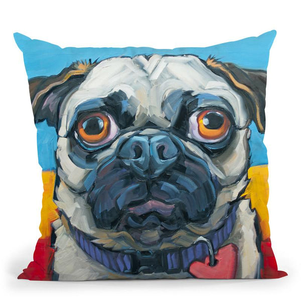 Little Big Heart Throw Pillow By Image Conscious - by all about vibe