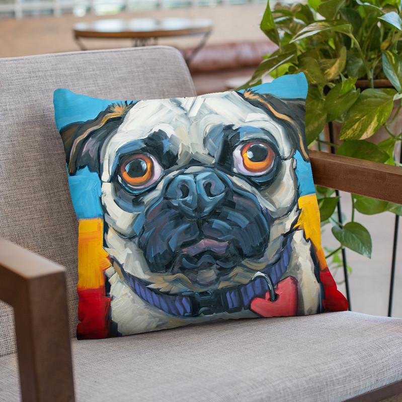 Little Big Heart Throw Pillow By Image Conscious - by all about vibe