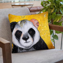 Of Fur And Friendship Throw Pillow By Image Conscious - by all about vibe