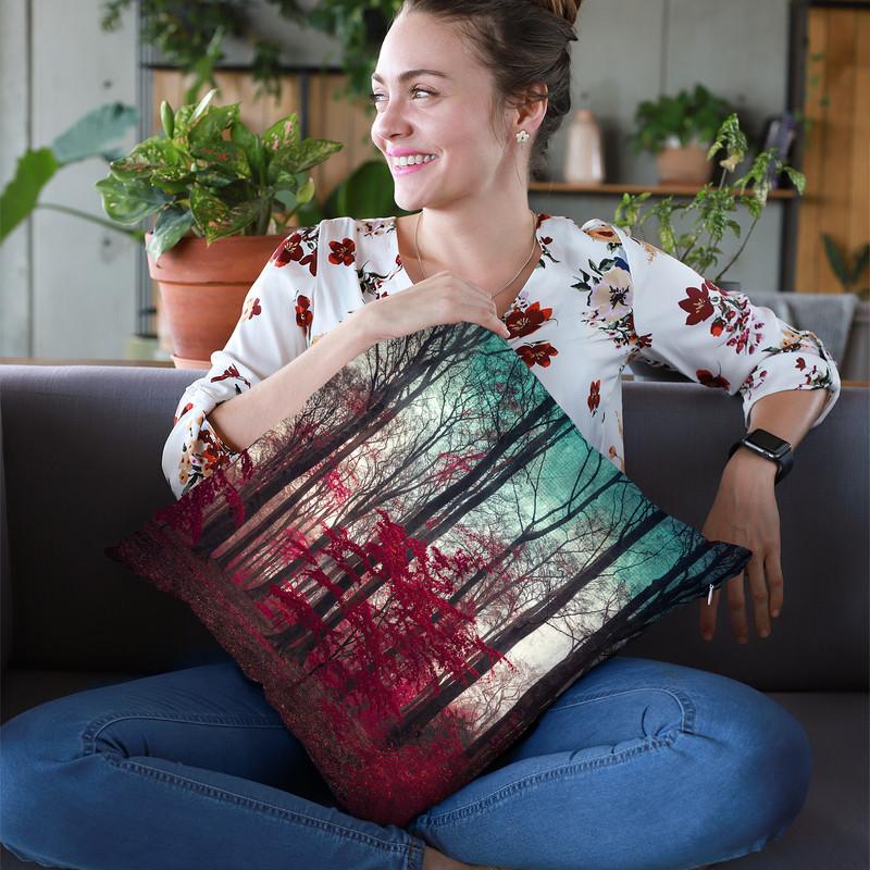 A Maze Throw Pillow By Image Conscious - by all about vibe