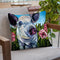 Pigs And Peonies Throw Pillow By Image Conscious - by all about vibe