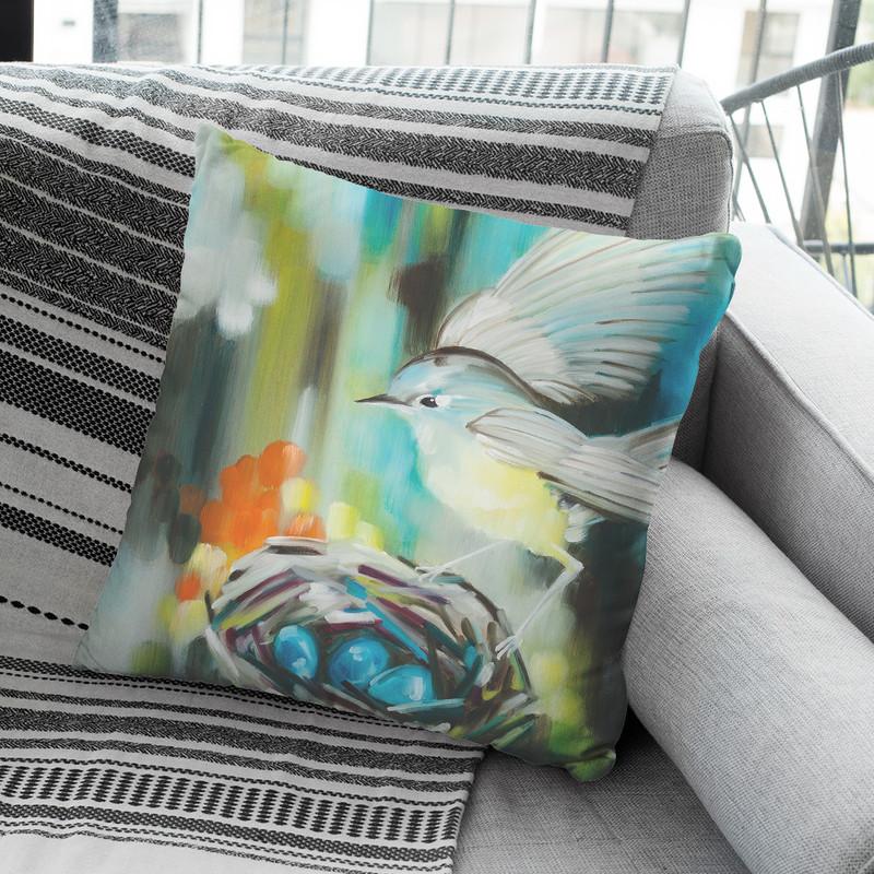 Alight Throw Pillow By Image Conscious
