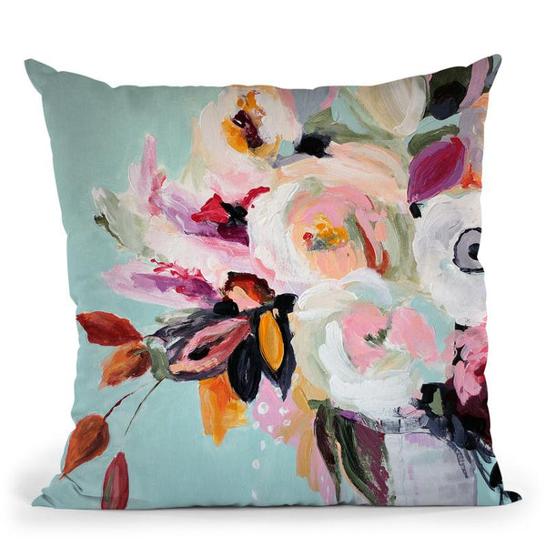 Fall Into Summer Throw Pillow By Image Conscious