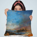 Reclaimed Land Throw Pillow By Image Conscious