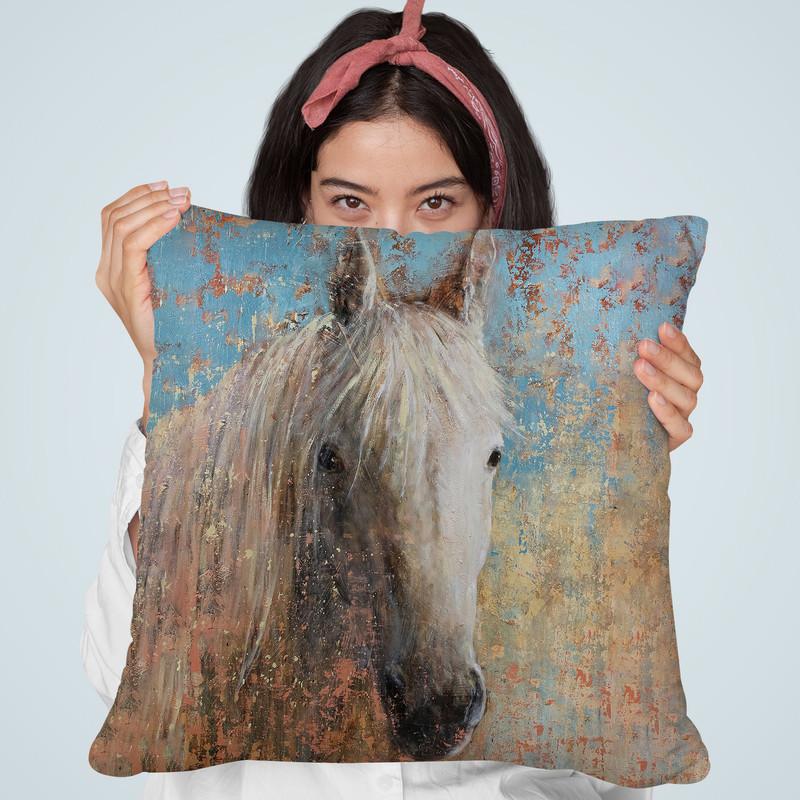 From The Valley Throw Pillow By Image Conscious