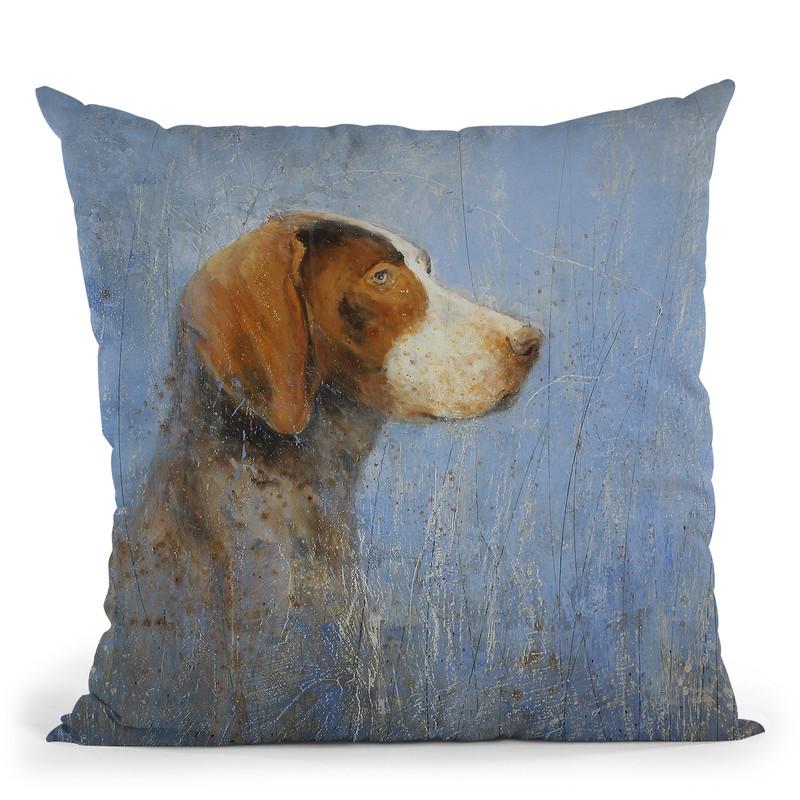 A Very Good Dog Throw Pillow By Image Conscious