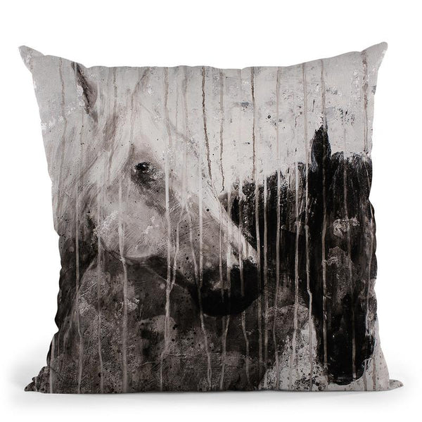 A Pair Throw Pillow By Image Conscious