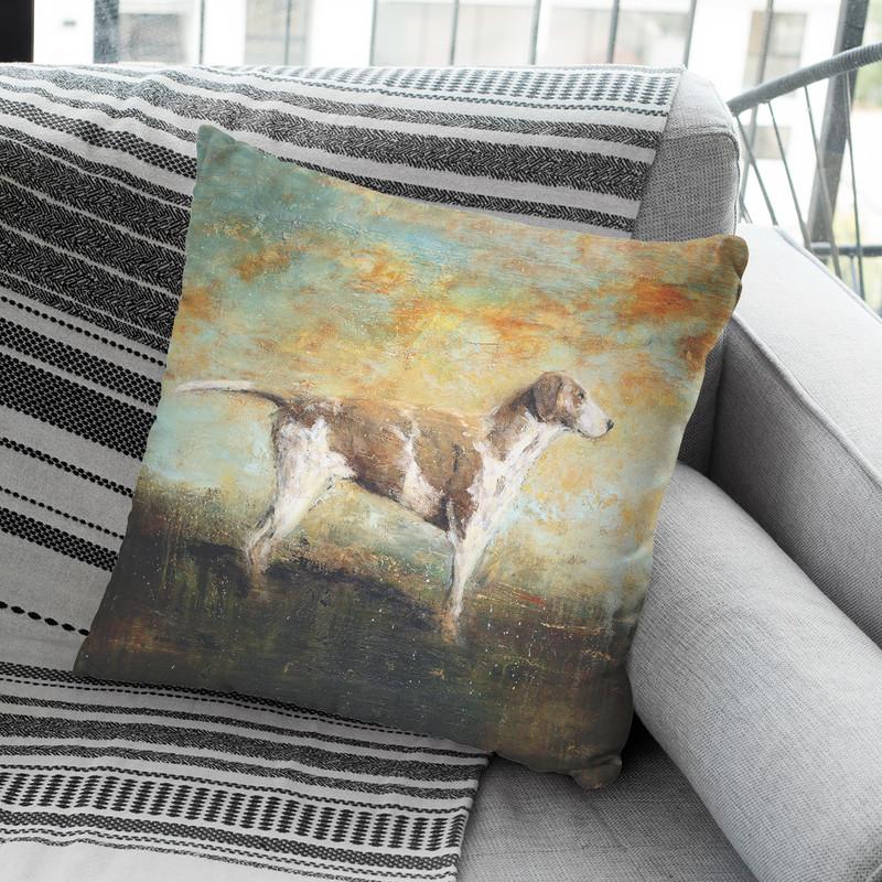 The Wait Throw Pillow By Image Conscious