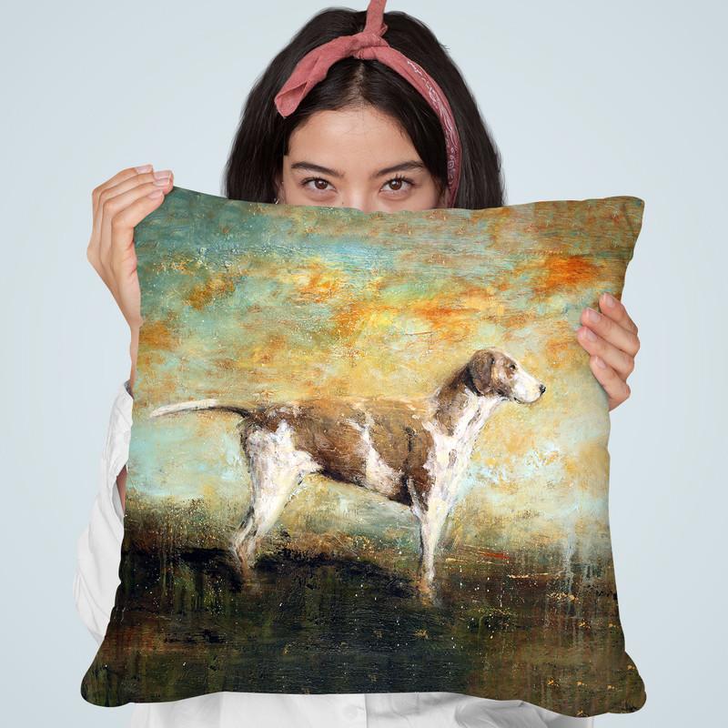 The Wait Throw Pillow By Image Conscious