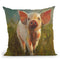 Morning Pig Throw Pillow By Image Conscious