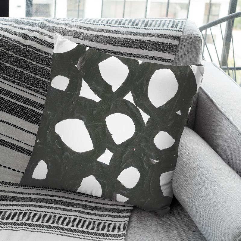 Experimental 1 Throw Pillow By Image Conscious