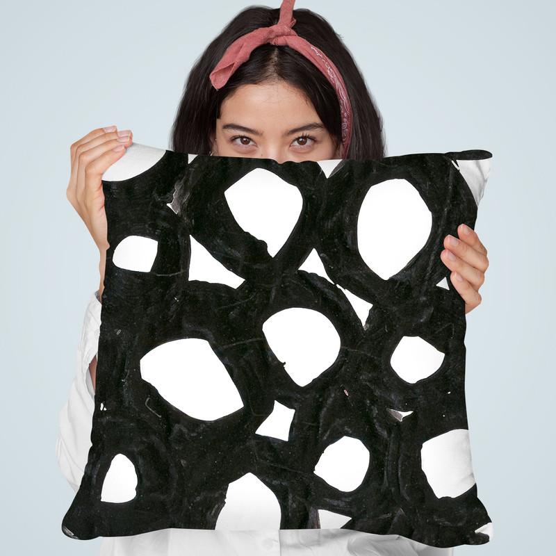 Experimental 1 Throw Pillow By Image Conscious
