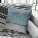 Study In Light Blue Throw Pillow By Image Conscious