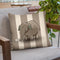 Elephant Throw Pillow By Image Conscious - by all about vibe