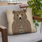 Bear-Man Throw Pillow By Image Conscious - by all about vibe